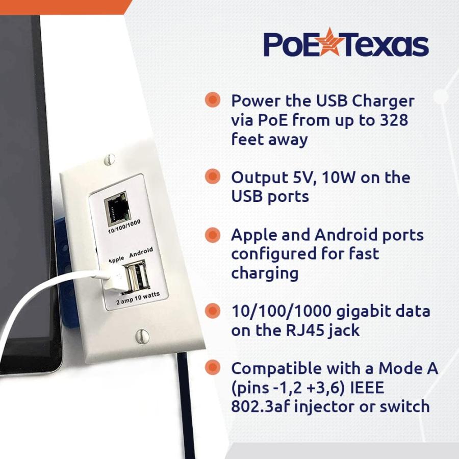 PoE Texas パワーラインネットワークアダプタ WT-GAF-USB2｜valueselection｜03