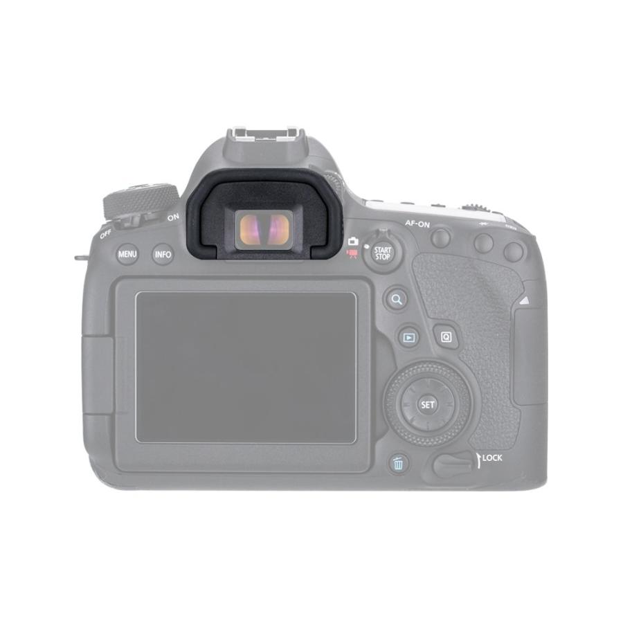 JJC アイカップ 2タイプ Canon EOS 6D Mark II 80D 70D 60D 50D 40D 対応 シリコン製｜valueselection｜07