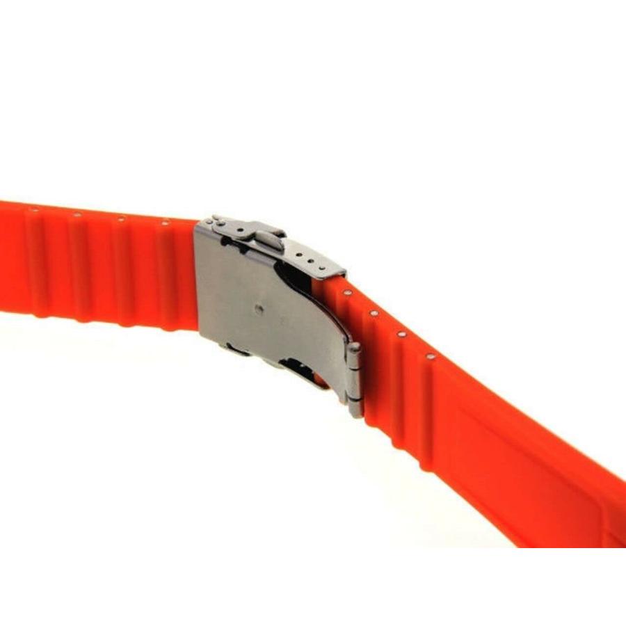 腕時計パーツ 互換品 24mm 10mm Rubber Diver Strap Bandブレスレットfor Oris tt1 F1クロノ