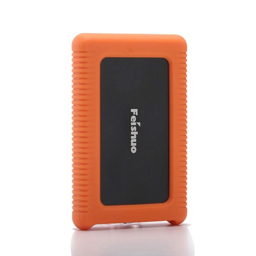 格安 USB3.0 Drive Hard External Portable SATA Black) (320G, Rainproof and Shockproof Anti-Drop, Case Silicone Drive Hard External ? Storage HDD HDD、ハードディスクドライブ