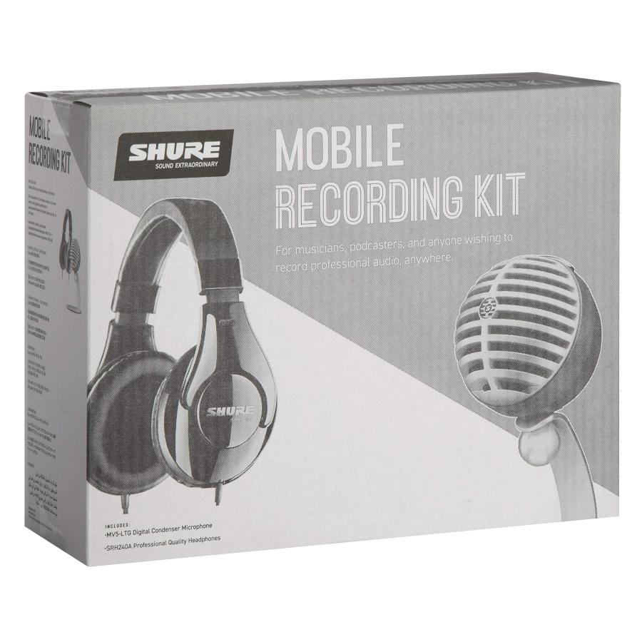 SHURE MV5 マイク USB 箱付き SHURE MV5 マイク USB 箱付き SHURE MV5レビュー・しっかりした音質の