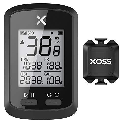 XOSS 自転車コンピューター G+ ワイヤレス GPS スピードメーター 防水 ロードバイク MTB 自転車 Bluetooth ANT+