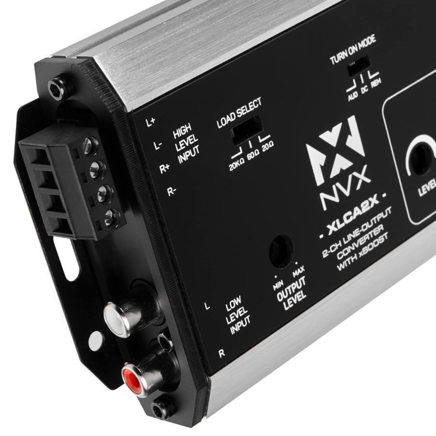 NVX XLCA2 X-Series 2-Channel Line Out Converter Digital Bass Enhancer with xBOOST and Remote Level Control｜valueselection｜04