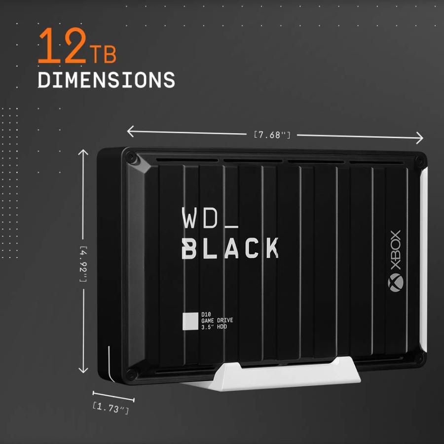 WD_BLACK アクセサリ WDBA5E0120HBK-NESN ブラック