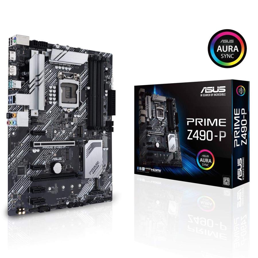ASUS Prime Z490-P LGA 1200 (Intel(R) 10th Gen) ATX ASUS Prime Z490-P LGA 1200 (Intel(R) 10th Gen) ATX