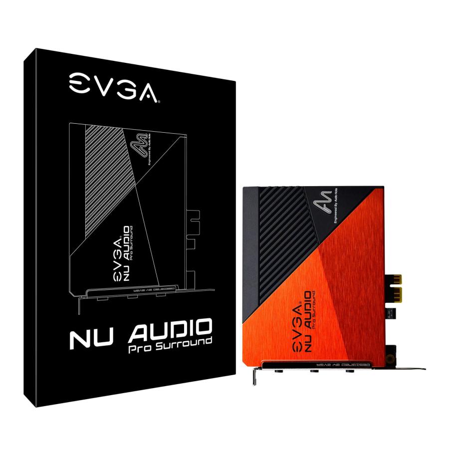 EVGA NU Audio PCIe Sound Card サウンドカード EVGA、英Audio Noteと共同開発したハイエンドサウンドカード「NU Audio