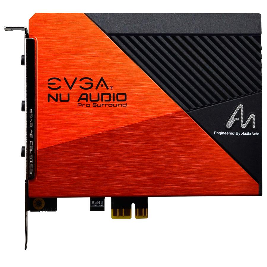 EVGA NU Audio PCIe Sound Card サウンドカード EVGA、英Audio Noteと共同開発したハイエンドサウンドカード「NU Audio