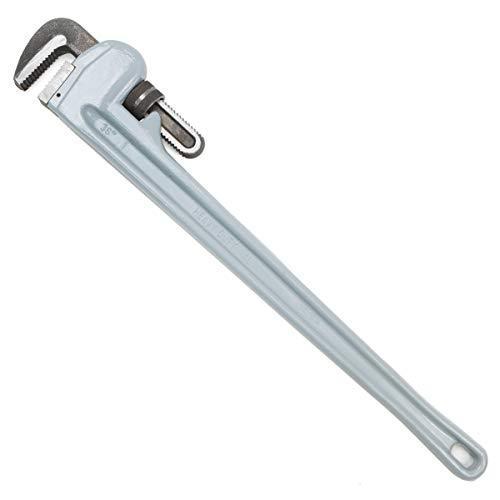 100％本物である商品 Stark Aluminum Straight Pipe Wrench， 36-inch Plumbing Wrench Adjustable Jaw Non-Stick Adjustment Nut