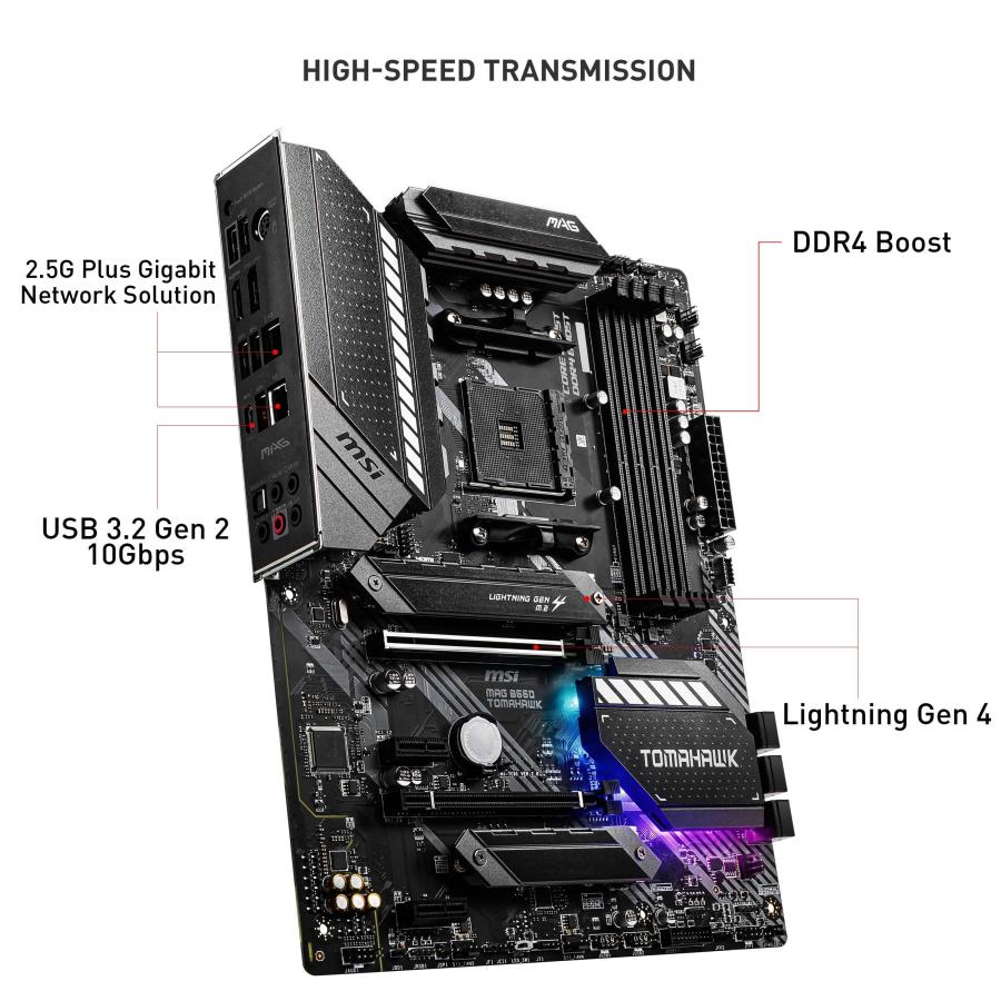 MSI MAG B550 TOMAHAWK グラフィックボード、ビデオカード MSI MAG B550 TOMAHAWK グラフィックボード、ビデオカード