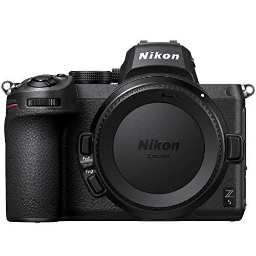 Nikon Z5 Mirrorless Camera Full Frame Body FX-Format 4K UHD Bundle with Deco Gear Photography Backpack + Photo Video LED Lighting + Lexar 64GB High Sp｜valueselection｜03