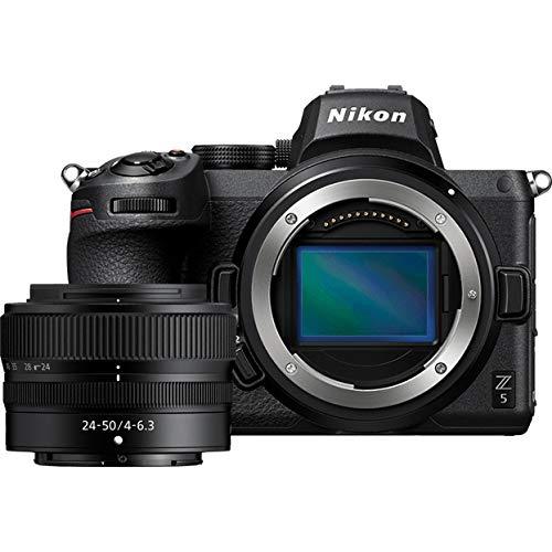 Nikon Z5 Mirrorless Full Frame Camera Body with 24-50mm f/4-6.3 Lens Kit FX-Format 4K UHD Bundle with Deco Gear Photography Backpack + Photo Video LED｜valueselection｜03