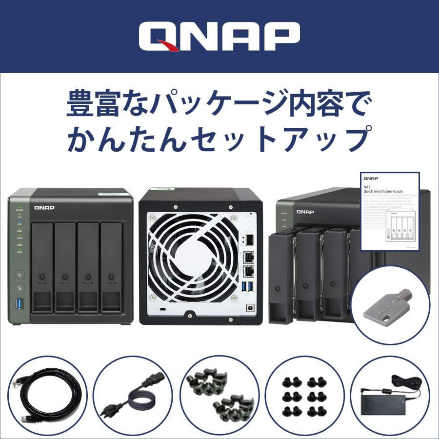 QNAP デバイス TS-431X3 HDD、ハードディスクドライブ-