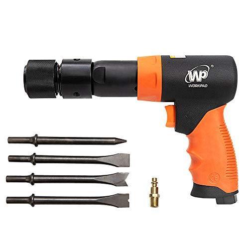 最旬ダウン Change Quick with Hammer Air Barrel Long 190mm WORKPAD Chisel Tools Pneumatic Set, Chisels 4-Piece and Retainer その他エアーツール 最旬ダウン Change Quick with Hammer Air Barrel Long 190mm WORKPAD Chisel Tools Pneumatic Set, Chisels 4-Piece and Retainer その他エアーツール