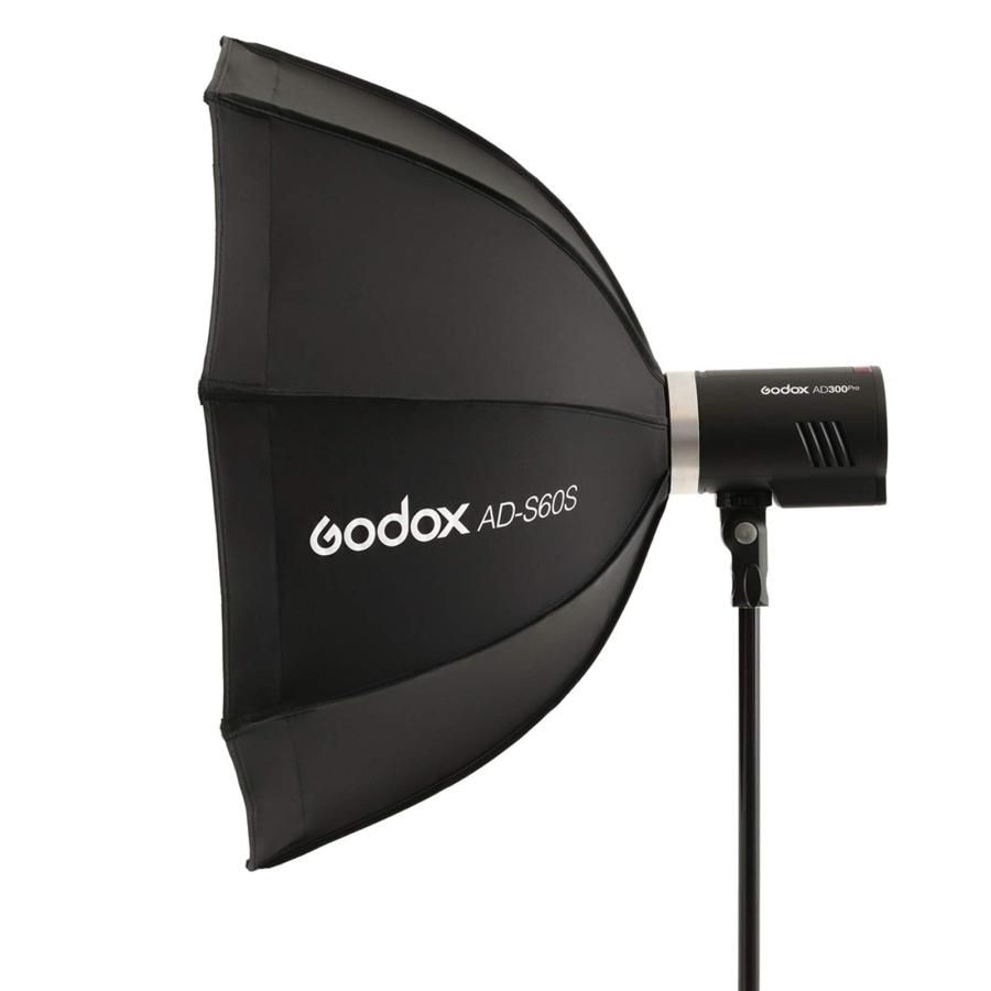 AD-S60S ポータブルソフトボックス23.6インチ/ 60cm Godoxマウント
