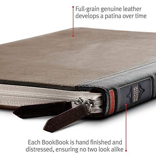 本格派ま！ Twelve South BookBook V2 for MacBook | Vintage Leather Book case/Sleeve with Interior Pocket for 13” MacBook Pro w/Thunderbolt 3 (USB-C) and 13” Mac