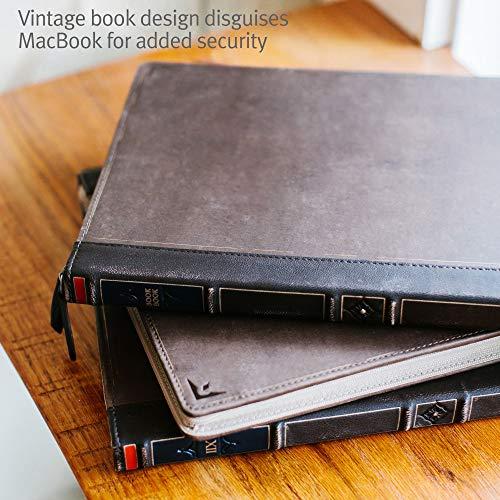 本格派ま！ Twelve South BookBook V2 for MacBook | Vintage Leather Book case/Sleeve with Interior Pocket for 13” MacBook Pro w/Thunderbolt 3 (USB-C) and 13” Mac
