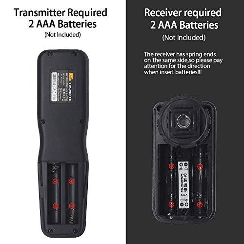 Pixel Timer Shutter Release TW283-N3 Wireless Remote Control for Canon 5D Mark III/ 5D Mark IV/ 5D 6D /7D Mark II/ 7D 50D 40D 30D D60 D30 D2000 R5｜valueselection｜09