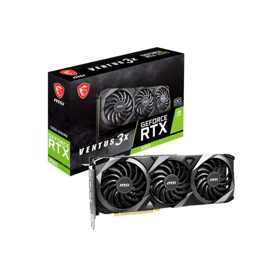 MSI グラフィックスカード RTX 3060 Ventus 3X 12G OC グラフィック  