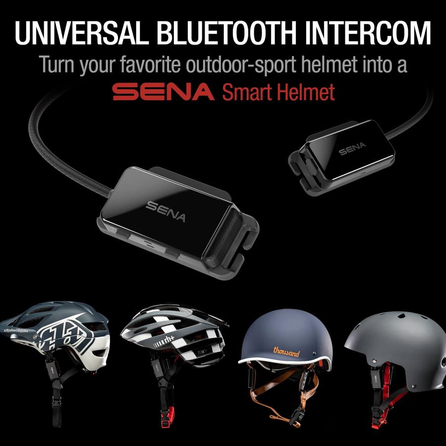 Sena pi, Universal Bluetooth Headset, Fits Most Cycling and