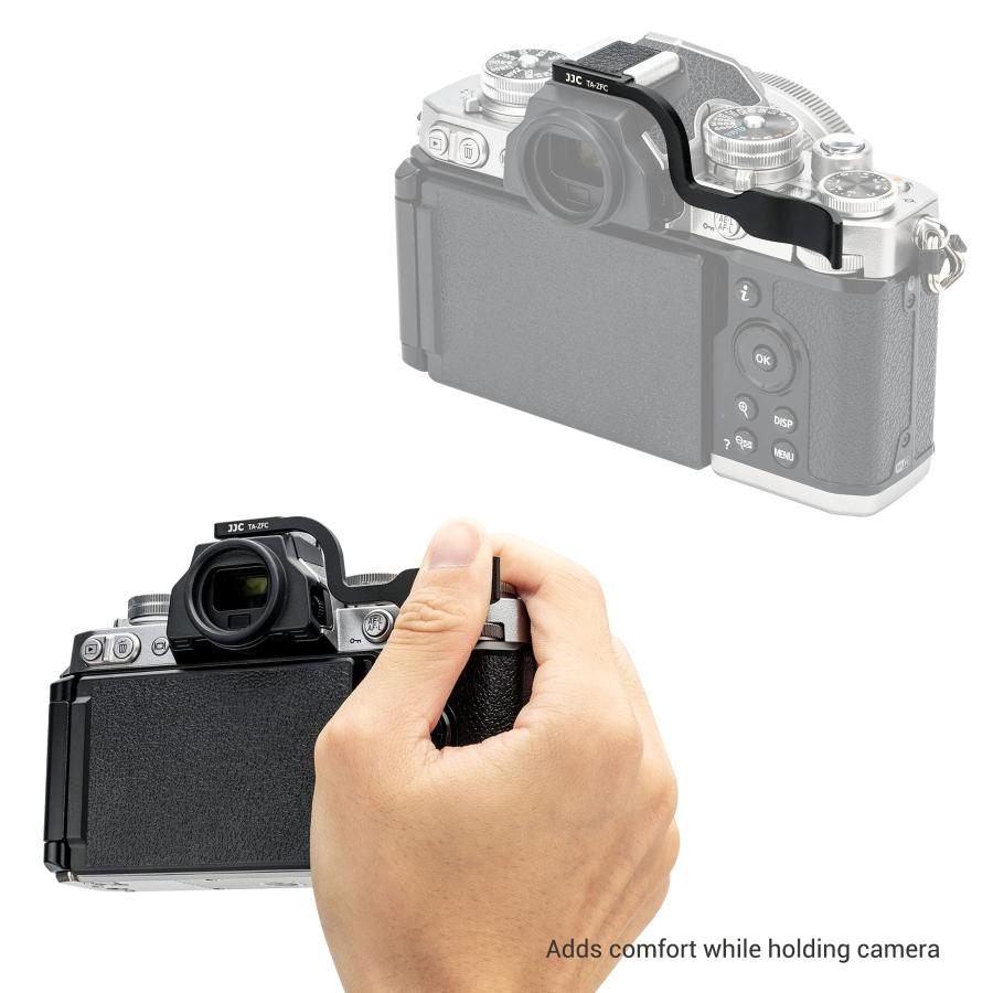JJC デラックスアルミ合金メタルサムアップグリップ Nikon Zfc Z JJC デラックスアルミ合金メタルサムアップグリップ Nikon Zfc Z