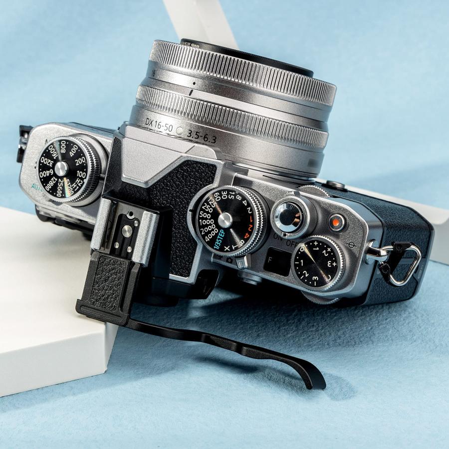 JJC デラックスアルミ合金メタルサムアップグリップ Nikon Zfc Z JJC デラックスアルミ合金メタルサムアップグリップ Nikon Zfc Z