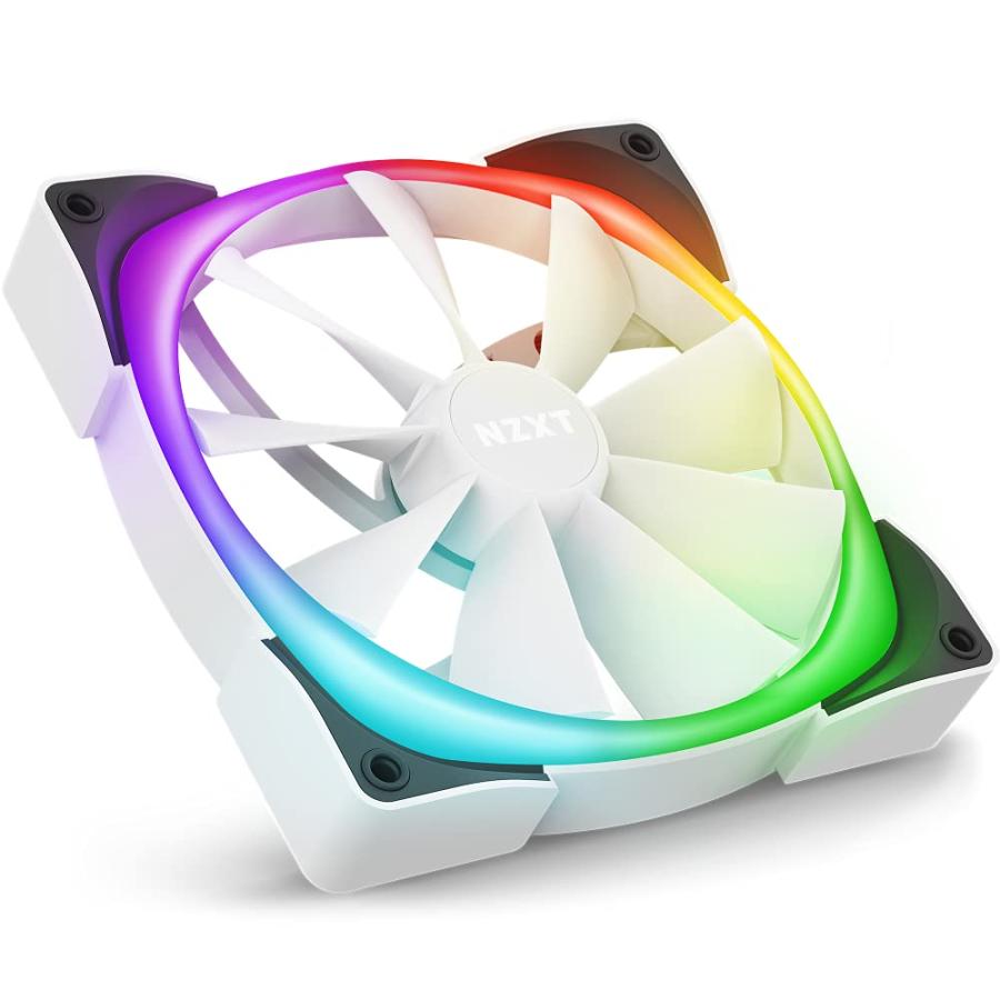 NZXT Aer RGB 2 2本セット ホワイト PCケースファン 14cm RGB対応 HF
