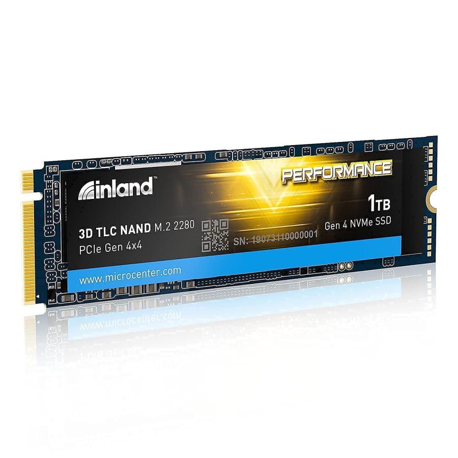 INLAND Performance 1TB NVMe 4.0 M.2 2280 NVMe SSD +AMD Ryzen 5