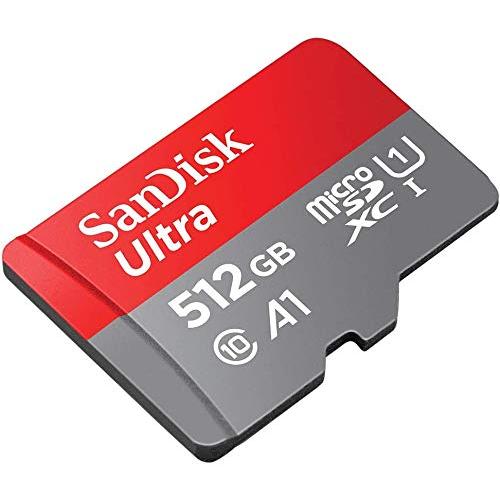 SanDisk Ultra MicroSD 512GB UHS-I Memory Card Works with Motorola Phone Moto G Pure, Moto E30, Moto G51 (SDSQUA4-512G-GN6MN) A1 Bundle with (1) Everyt｜valueselection｜03