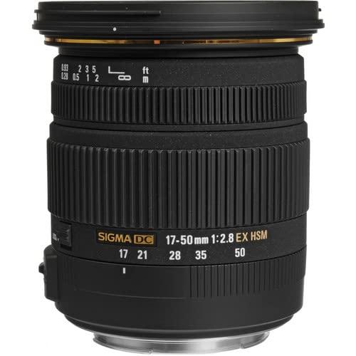 Sigma 17-50mm f/2.8 EX DC OS HSM Lens for Canon EF + 64GB Sandisk Ultra SD Card (Deluxe Bundle) with Accessories｜valueselection｜03