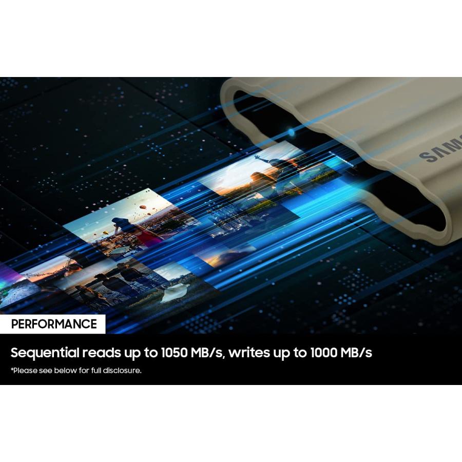 SAMSUNG 外付け SSD MU-PE1T0R/AM ブルー｜valueselection｜05