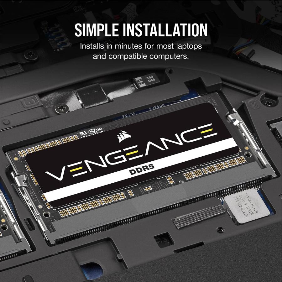 CORSAIR DDR5-4800MHz デスクトップPC用 メモリ VENGEANCE DDR5