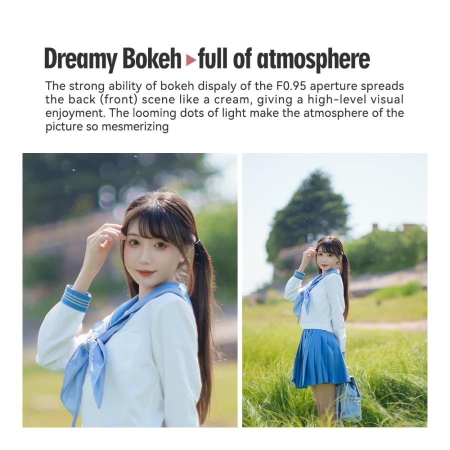 銘匠光学 TTArtisan 50mm F0.95 APS-C 大口径マニュアルフォーカスポート レートレンズ キヤノン EOS R RP R5 R6 Rマウント ミラーレスカメラ用