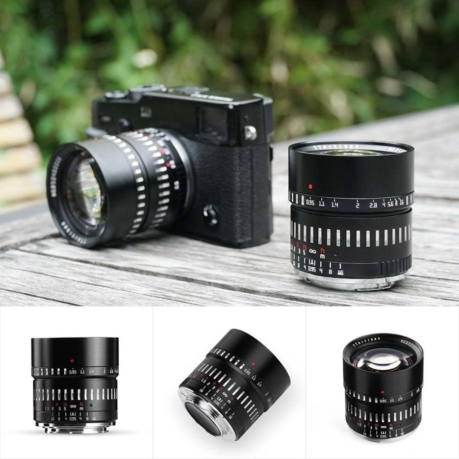 銘匠光学 TTArtisan 50mm F0.95 APS-C 大口径マニュアルフォーカスポート レートレンズ キヤノン EOS R RP R5 R6 Rマウント ミラーレスカメラ用