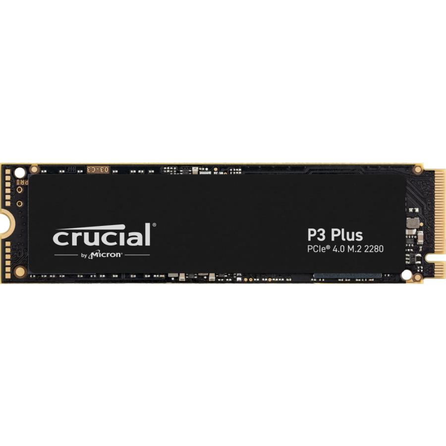 diktator tønde Dæmon Crucial P3 Plus 4TB PCIe 4.0 3D NAND NVMe M.2 SSD, up to 5000MB/s -  CT4000P3PSSD8 :B0B25M8FXX:バリューセレクション - 通販 - Yahoo!ショッピング