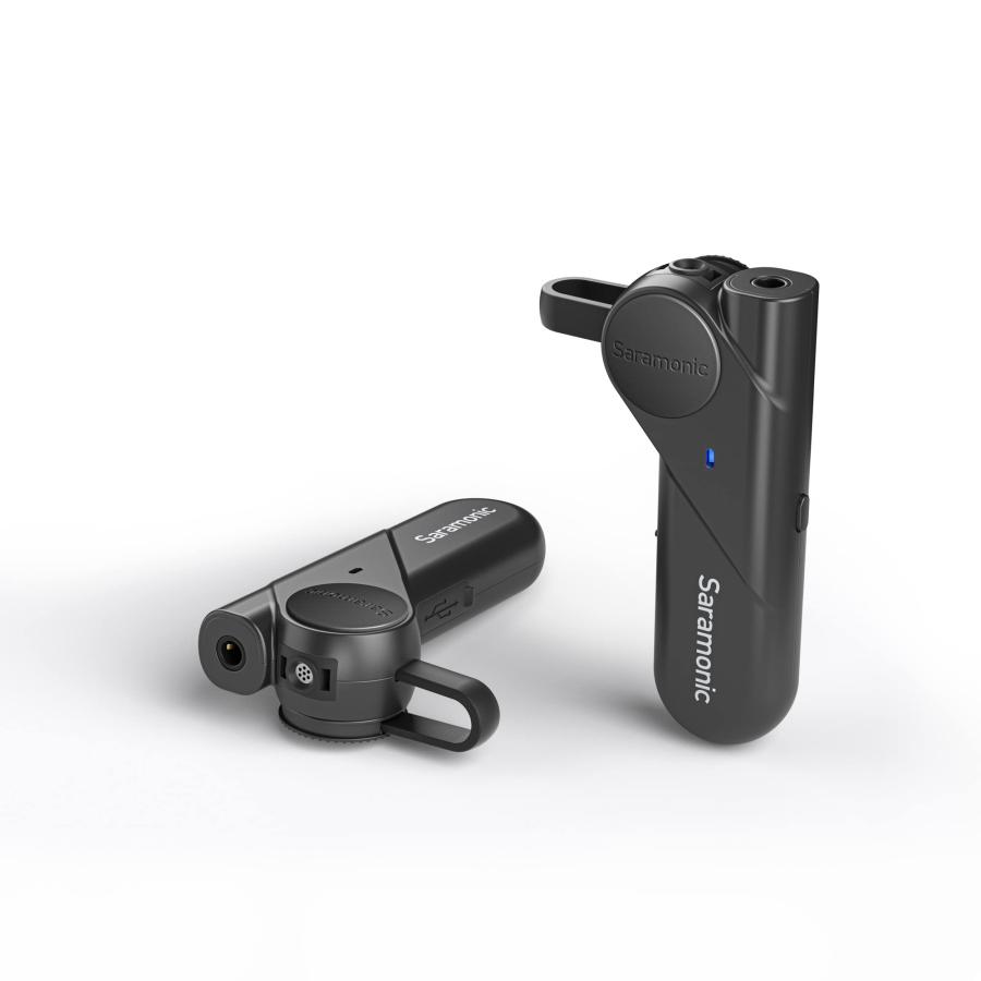 新しいコレクション新しいコレクションSaramonic BTW Wireless Bluetooth Clip-On Microphone With  3.5mm Headphone Out ＆ Noise Reduction For Computers, Smartphones, Tablets ＆  More, Black ワイヤレスシステム