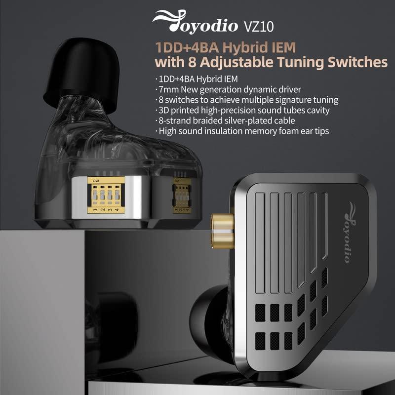G.K イヤーバッド ヘッドフォン Joyodio-VZ10-BlackMic ブラック Joyodio VZ10 イヤーバッド ヘッドフォン BlackMic ブラック