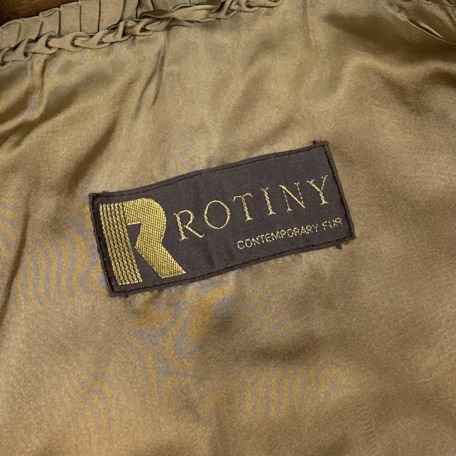 レディースファッション 7b22 ROTINY パステルミンク ファーコート 