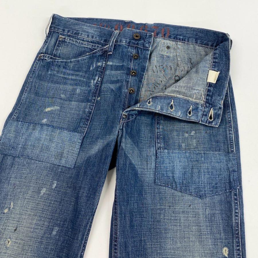 13l27 DOUBLE RL ダブルアールエル デニム ペインターパンツ 32×30