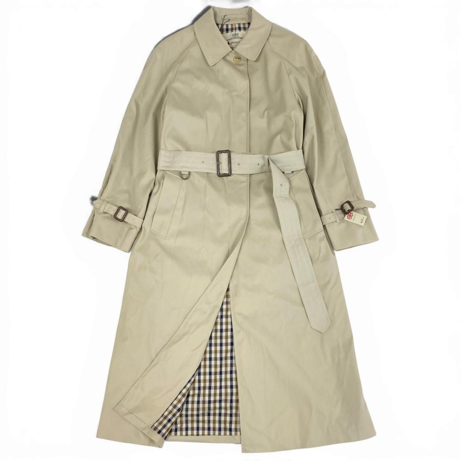 35L19 【美品】Aquascutum アクアスキュータム ステンカラーコート  