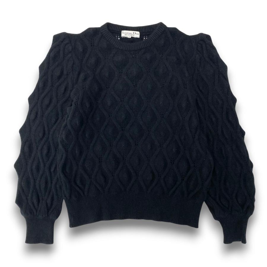 28c11 Christian Dior クリスチャンディオール ロングスリーブニット 