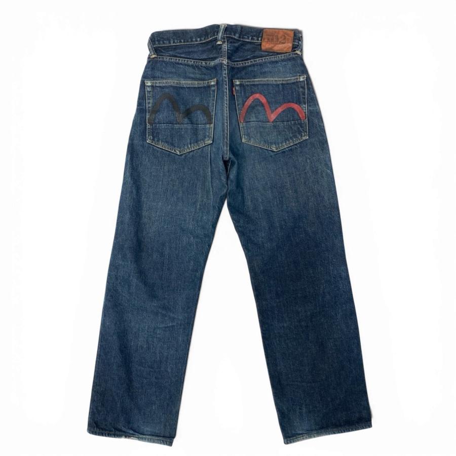 60c6 EVISU エヴィス No2 カモメ デニムパンツ サイズ30 インディゴ
