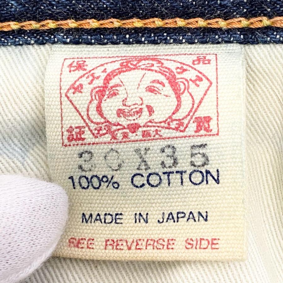 60c6 EVISU エヴィス No2 カモメ デニムパンツ サイズ30 インディゴ