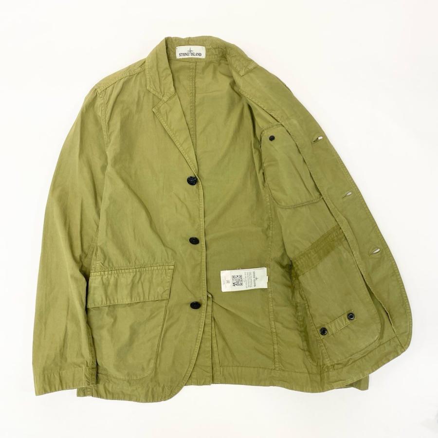 STONE ISLAND◇テーラードジャケット/XXL/ポリエステル/KHK