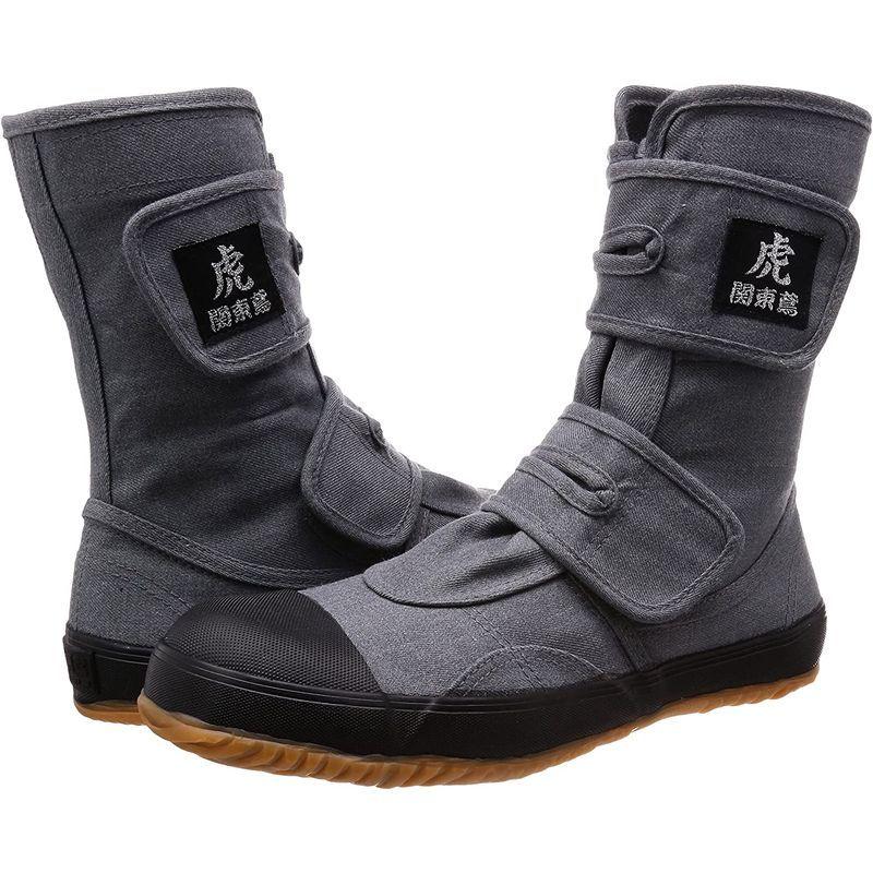 コーコス信岡 安全足袋靴 先芯入り ハイカットタイプ 高所作業用 関東鳶 7440 Kat メンズ グレー 25 0 Cm 18 Off