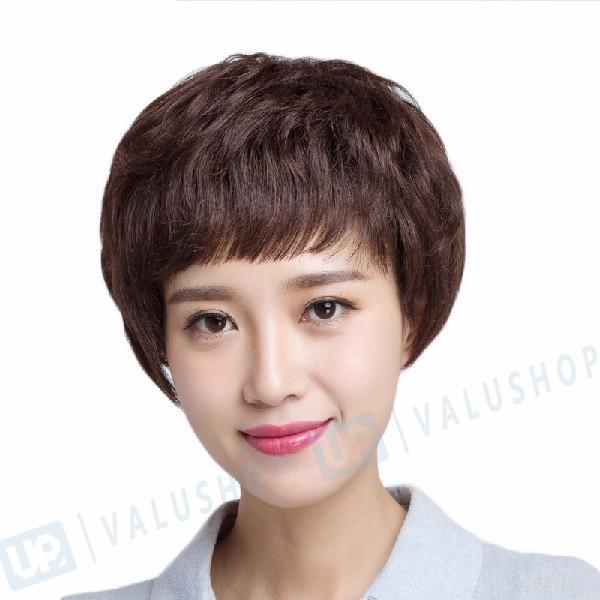 輝く高品質な 人毛ウィッグ レディース ショートカット 自然 オシャレ 軽い 普段用 カツラ 通気性 最新の激安 Www Technet 21 Org