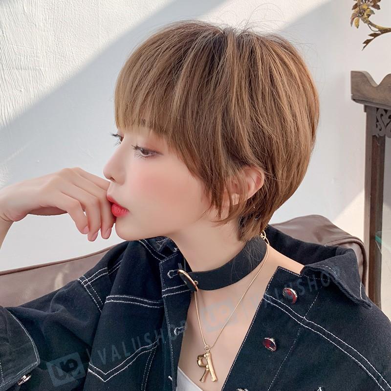 韓国風 レディース ショートヘア Bobo かつら ウィッグ 自然 オシャレ 高級感 Valu Shop 通販 Yahoo ショッピング