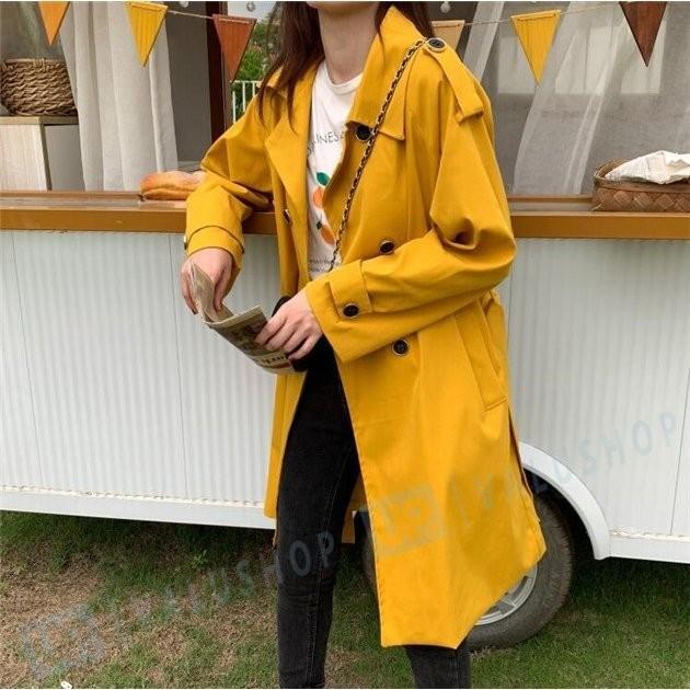 ステンカラーコート トレンチコート レディース スプリングコート 秋 春コート ロングコート ジャケット アウター 19 代 30代 40代 40代 50代 Deux2219 Valu Shop 通販 Yahoo ショッピング