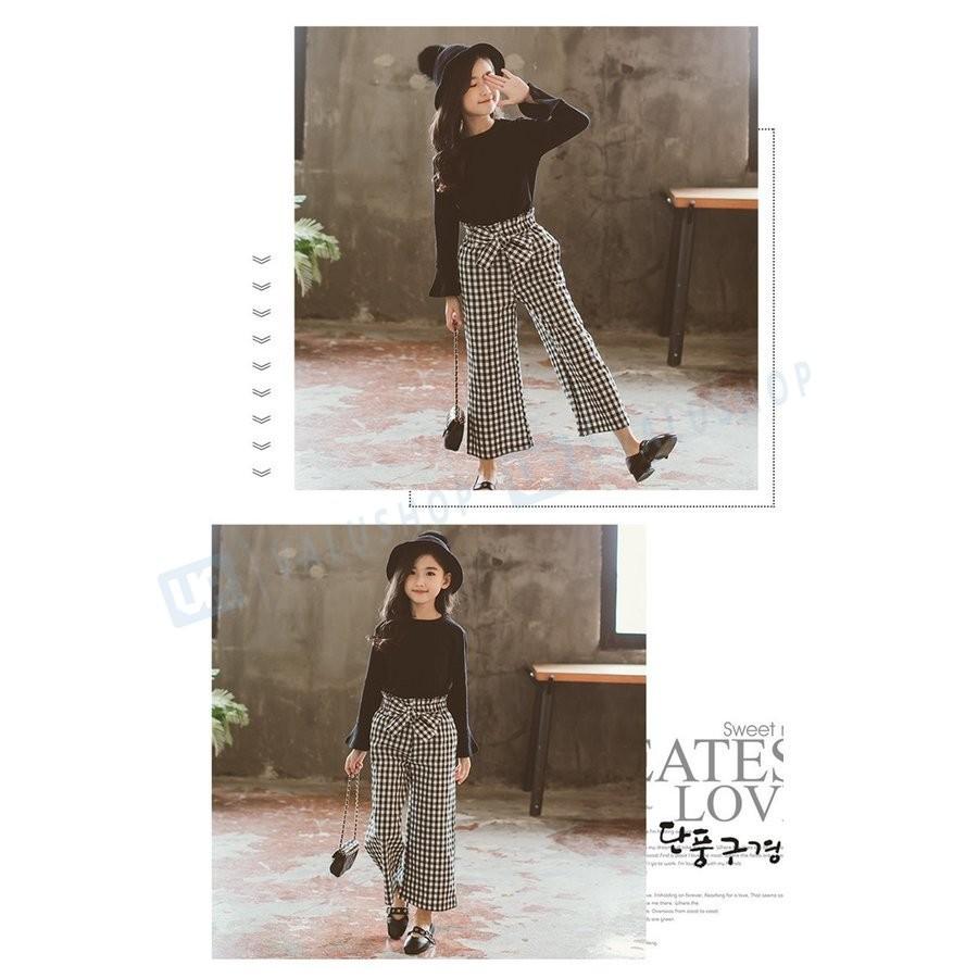 工場直送 韓国こども服 トップスとパンツ 長袖 セットアップ 女の子フォーマルセット 子どもパンツ 2点セット ジュニア お嬢様風 子供服 1 130 140 150 160cm 希少 Www Aqtsolutions Com