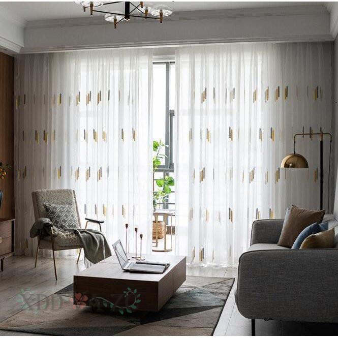 豪華 レースカーテン おしゃれ 北欧風 Ins風 遮光 遮熱 Uvカット 麦の穂柄 カーテン 安い 洗濯機可能 姫系 かわいい 腰窓 インテリア フック Cios Jp