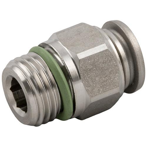 Φ10×G3/8(10A) SUS316Lワンタッチチューブ継手 六角穴付き Φ10×G3/8(10A) SUS316Lワンタッチチューブ継手 六角穴付き
